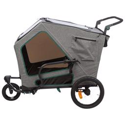 Trixie Cykeltrailer Cykelvagn & Jogger För Hund 3 Storlekar